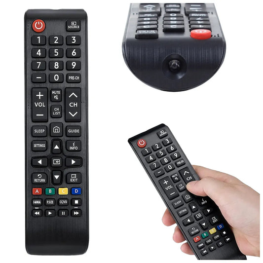 Univerzális távirányító tv smart 01301a, 17,5cm x 4,5cm x 2,3cm, fekete