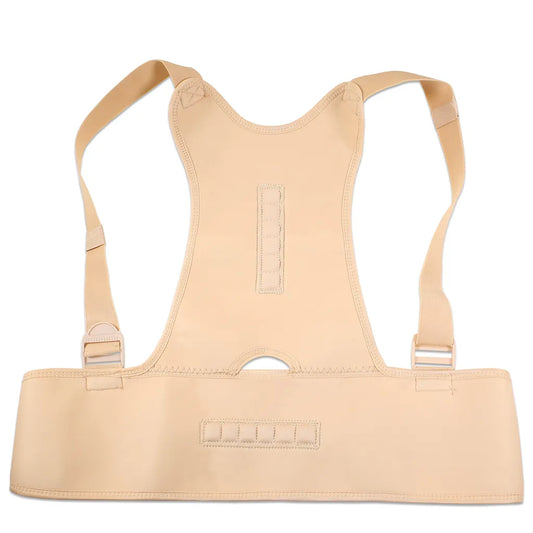Wellys mágneses testtartásjavító és hátpánt, unisex, testszínű, 97 x 40 x 0,3 cm